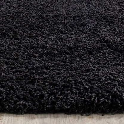 Safavieh Laguna Shag Sgl303L Black Shag Area Rug