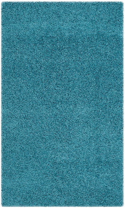 Safavieh Laguna Shag Sgl303T Turquoise Shag Area Rug