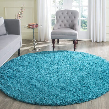 Safavieh Laguna Shag Sgl303T Turquoise Shag Area Rug