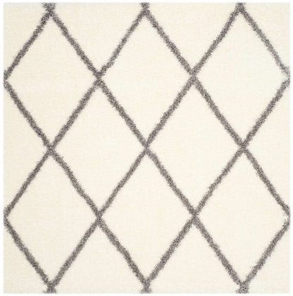 Safavieh Montreal Shag Sgm831B Ivory / Grey Shag Area Rug