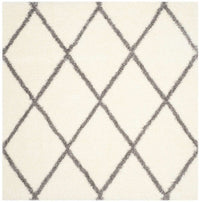 Safavieh Montreal Shag Sgm831B Ivory / Grey Shag Area Rug