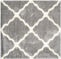 Safavieh Montreal Shag Sgm866D Grey / Ivory Geometric Area Rug