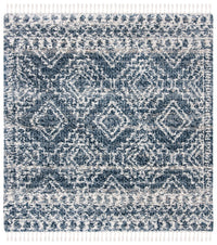 Safavieh Melrose Shag Sgml937N Navy / Ivory Moroccan Area Rug