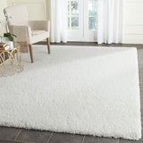 Safavieh Santa Monica Shag Sgn725-1010 White Rugs.