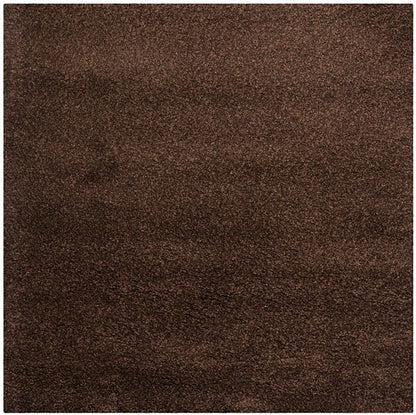 Safavieh Santa Monica Shag Sgn725-2727 Brown Shag Area Rug