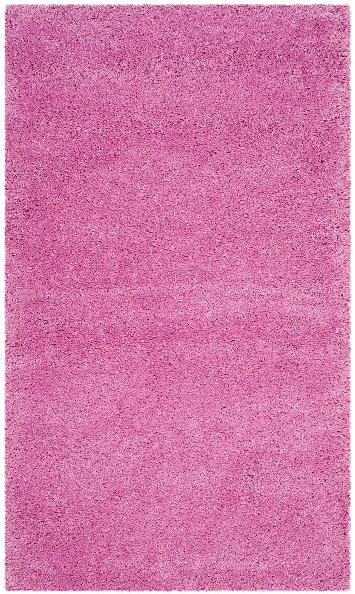 Safavieh Santa Monica Shag Sgn725-3232 Pink Shag Area Rug