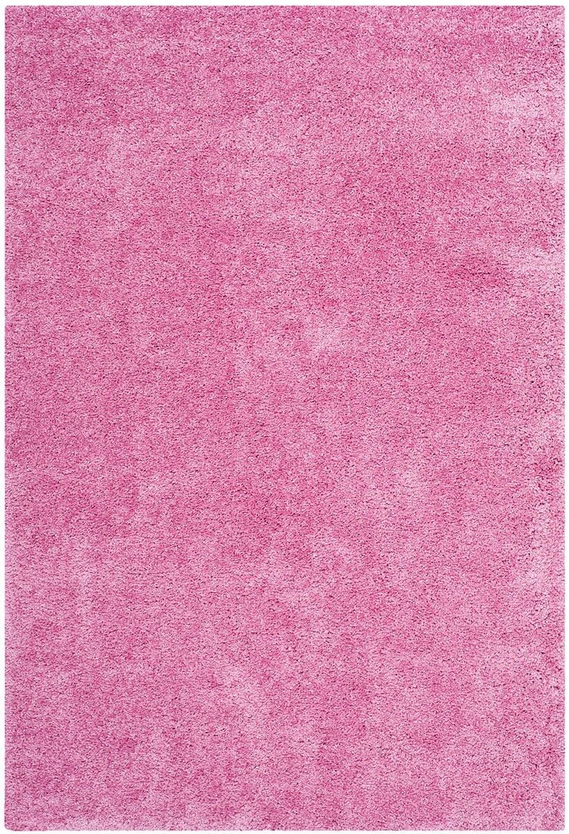 Safavieh Santa Monica Shag Sgn725-3232 Pink Shag Area Rug