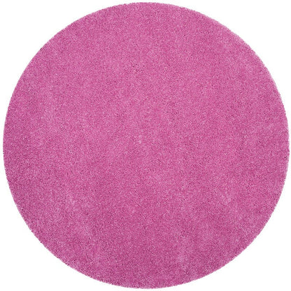 Safavieh Santa Monica Shag Sgn725-3232 Pink Shag Area Rug