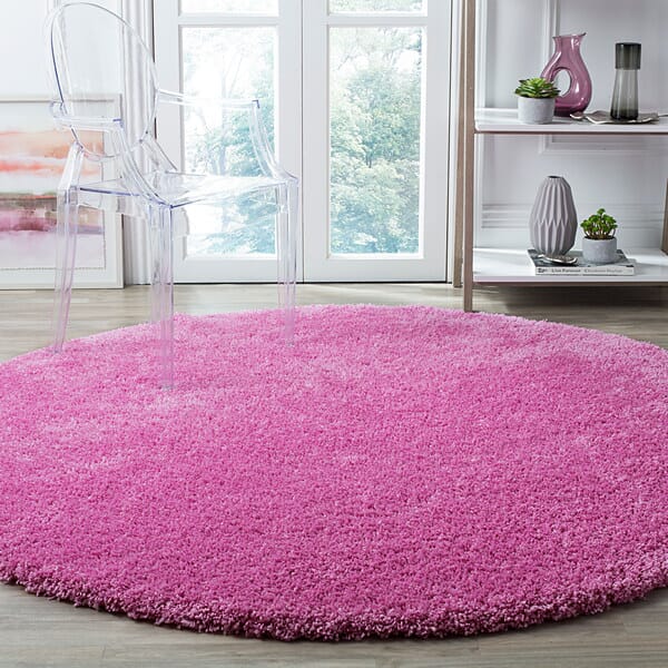 Safavieh Santa Monica Shag Sgn725-3232 Pink Rugs.