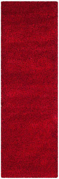 Safavieh Santa Monica Shag Sgn725-4040 Red Shag Area Rug