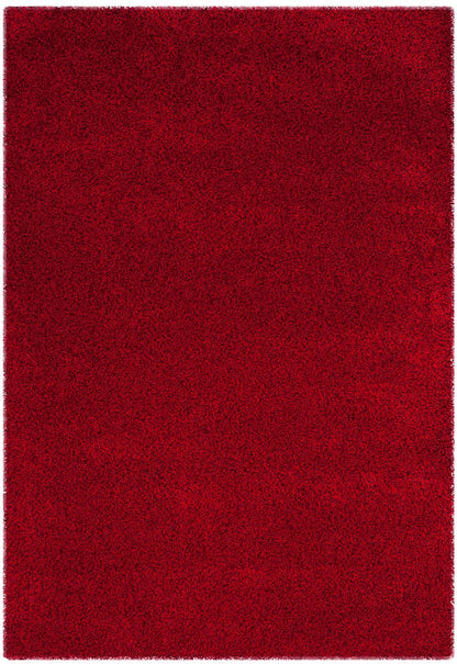 Safavieh Santa Monica Shag Sgn725-4040 Red Shag Area Rug