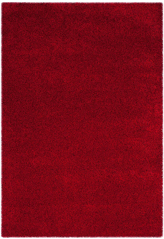 Safavieh Santa Monica Shag Sgn725-4040 Red Shag Area Rug