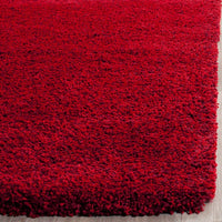 Safavieh Santa Monica Shag Sgn725-4040 Red Shag Area Rug