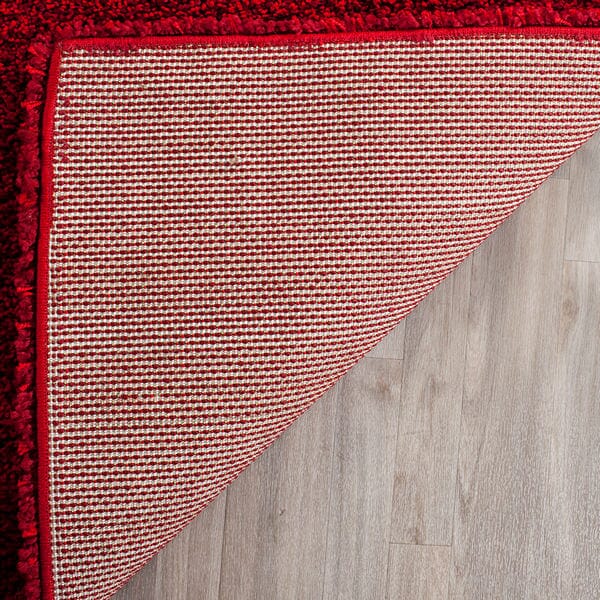 Safavieh Santa Monica Shag Sgn725-4040 Red Shag Area Rug