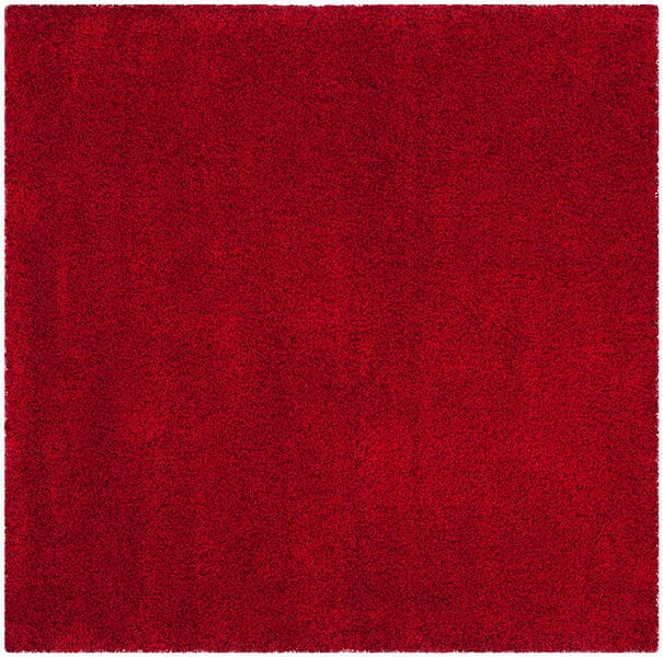 Safavieh Santa Monica Shag Sgn725-4040 Red Shag Area Rug