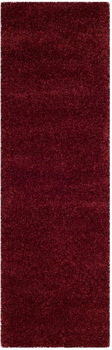 Safavieh Santa Monica Shag Sgn725-4242 Maroon Rugs.