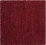 Safavieh Santa Monica Shag Sgn725-4242 Maroon Rugs.