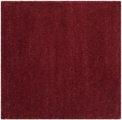 Safavieh Santa Monica Shag Sgn725-4242 Maroon Shag Area Rug