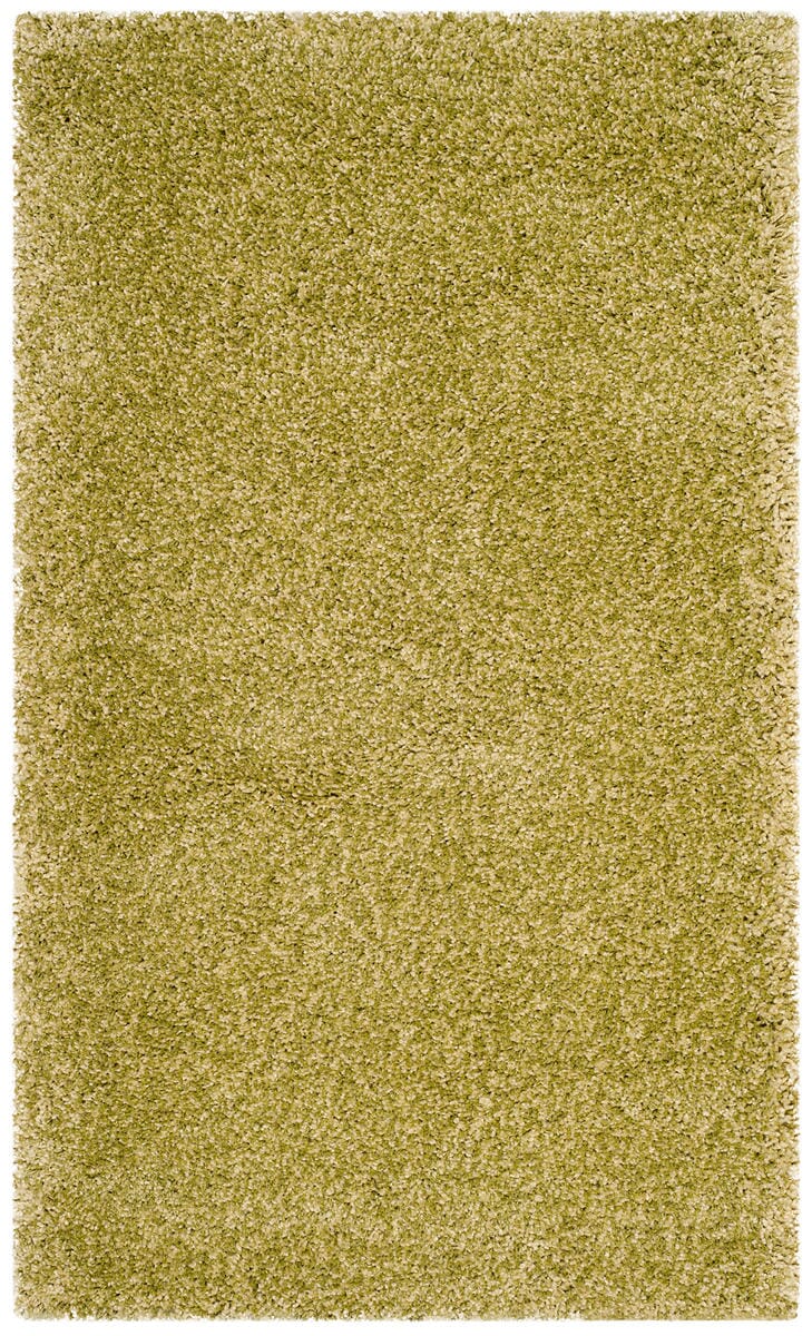 Safavieh Santa Monica Shag Sgn725-5252 Green Shag Area Rug