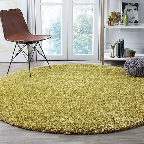 Safavieh Santa Monica Shag Sgn725-5252 Green Rugs.