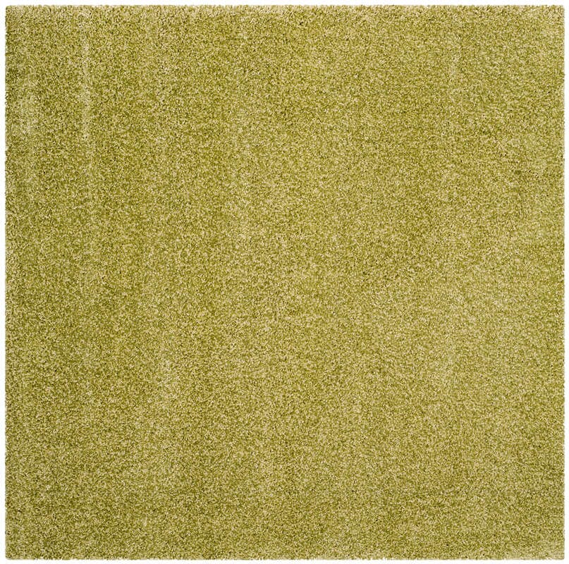 Safavieh Santa Monica Shag Sgn725-5252 Green Shag Area Rug