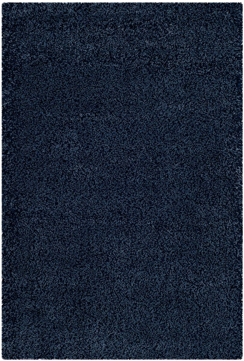 Safavieh Santa Monica Shag Sgn725-7070 Navy Shag Area Rug