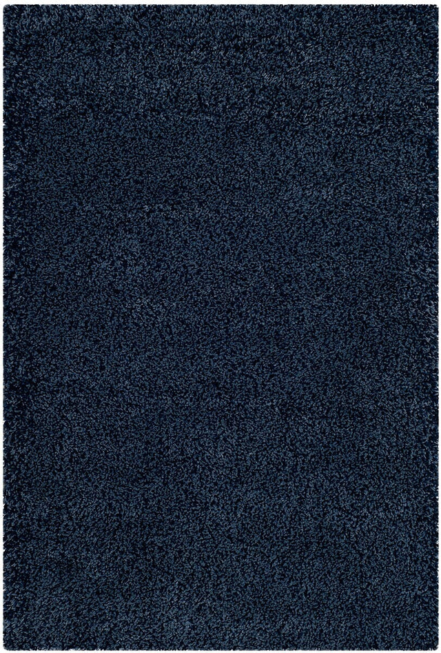 Safavieh Santa Monica Shag Sgn725-7070 Navy Shag Area Rug