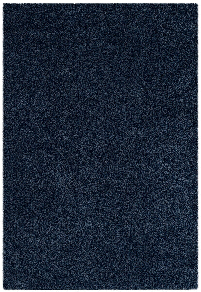 Safavieh Santa Monica Shag Sgn725-7070 Navy Shag Area Rug