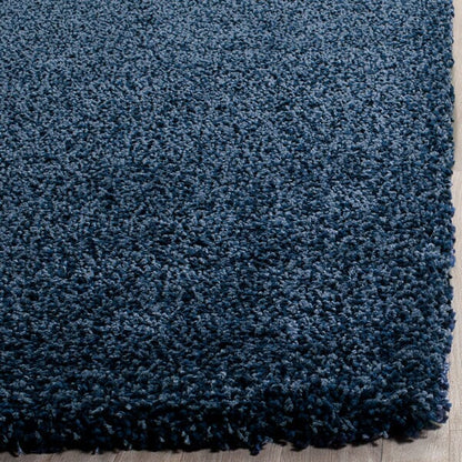 Safavieh Santa Monica Shag Sgn725-7070 Navy Shag Area Rug