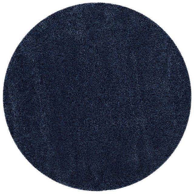 Safavieh Santa Monica Shag Sgn725-7070 Navy Shag Area Rug