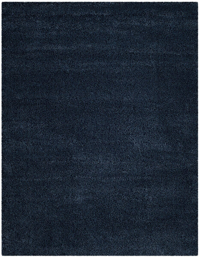 Safavieh Santa Monica Shag Sgn725-7070 Navy Shag Area Rug