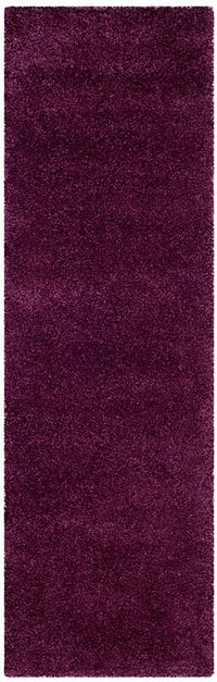 Safavieh Santa Monica Shag Sgn725-7373 Purple Shag Area Rug