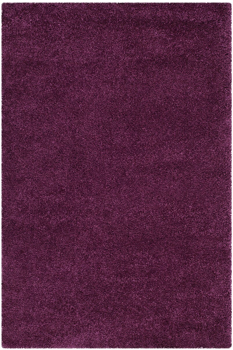 Safavieh Santa Monica Shag Sgn725-7373 Purple Shag Area Rug