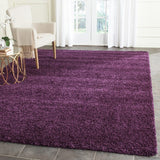 Safavieh Santa Monica Shag Sgn725-7373 Purple Rugs.