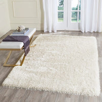 Safavieh Memory Foam Plush Shag Sgp256A Ivory Shag Area Rug