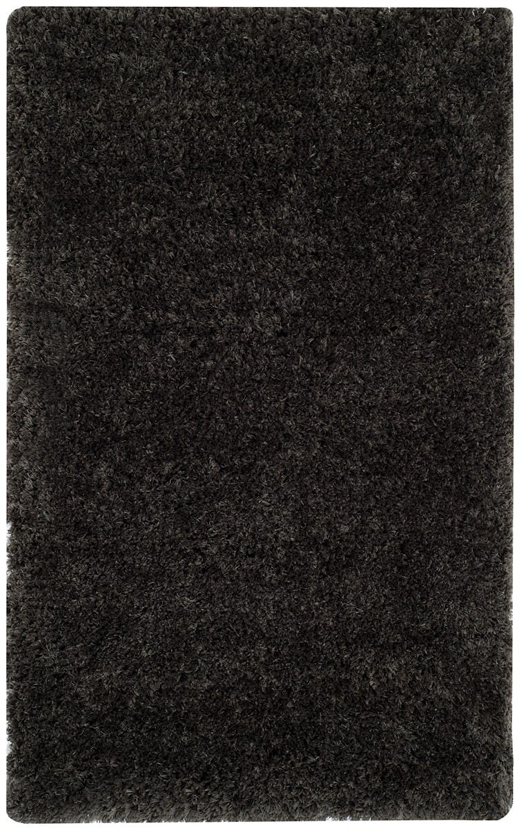 Safavieh Super Shag Sgs621B Dark Grey Shag Area Rug