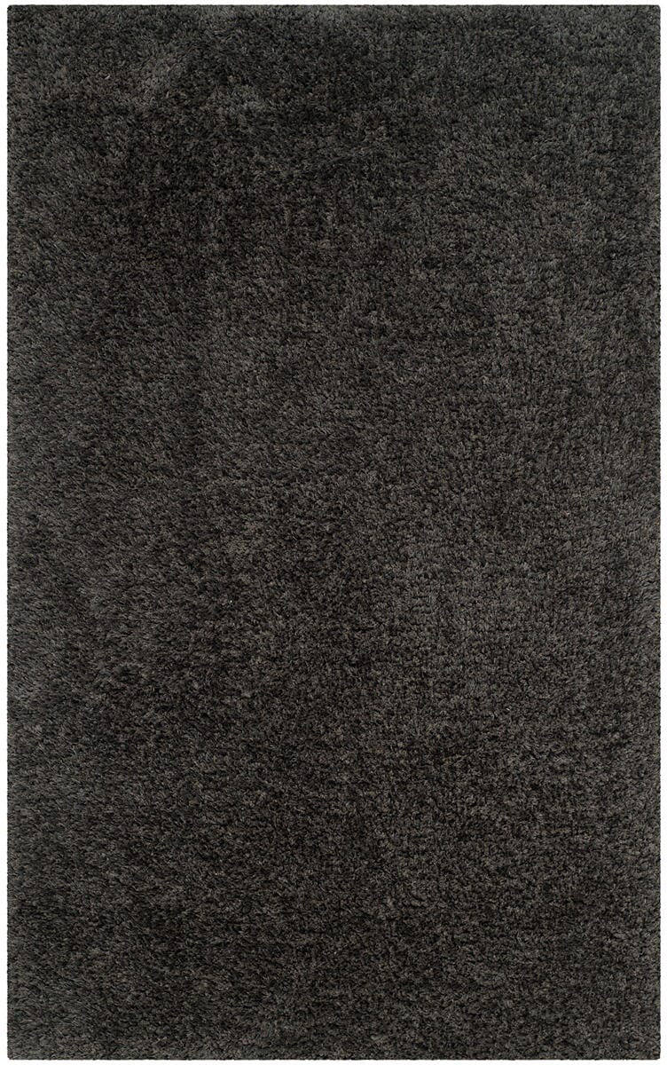 Safavieh Super Shag Sgs621B Dark Grey Shag Area Rug