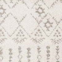 Surya Serengeti Shag Sgt-2314 Taupe, Khaki, White, Dark Brown Moroccan Area Rug