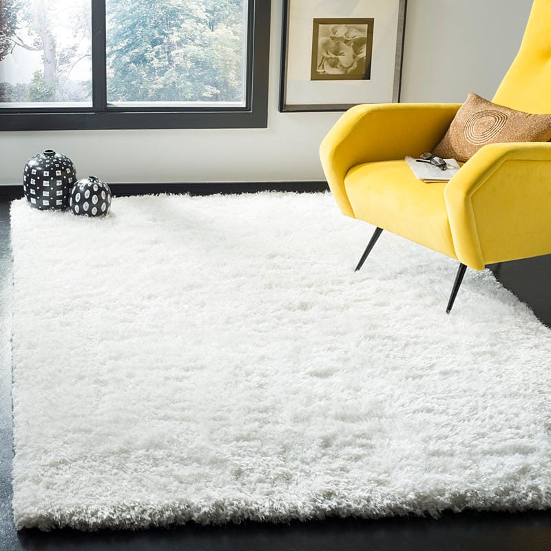 Safavieh Toronto Shag Sgt501A Ivory Shag Area Rug