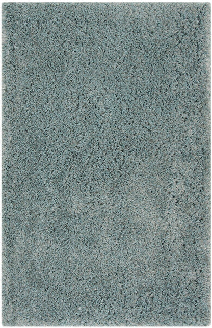 Safavieh Toronto Shag Sgt501M Blue Shag Area Rug