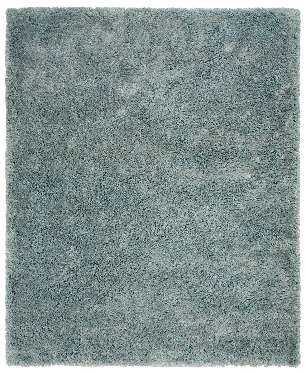 Safavieh Toronto Shag Sgt501M Blue Shag Area Rug