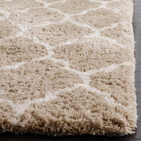 Safavieh Toronto Shag Sgt602C Silver / Ivory Geometric Area Rug