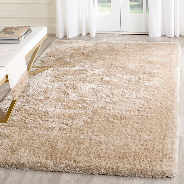 Safavieh Toronto Shag Sgt711C Beige Shag Area Rug