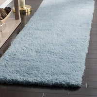 Safavieh Toronto Shag Sgtw711C Light Blue Shag Area Rug