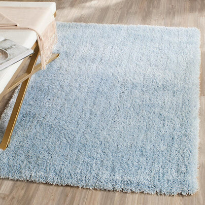 Safavieh Toronto Shag Sgtw711C Light Blue Shag Area Rug