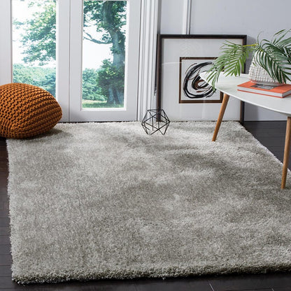 Safavieh Toronto Shag Sgtw711E Light Grey Shag Area Rug