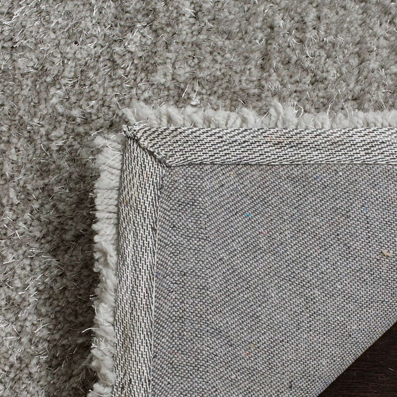 Safavieh Toronto Shag Sgtw711E Light Grey Shag Area Rug