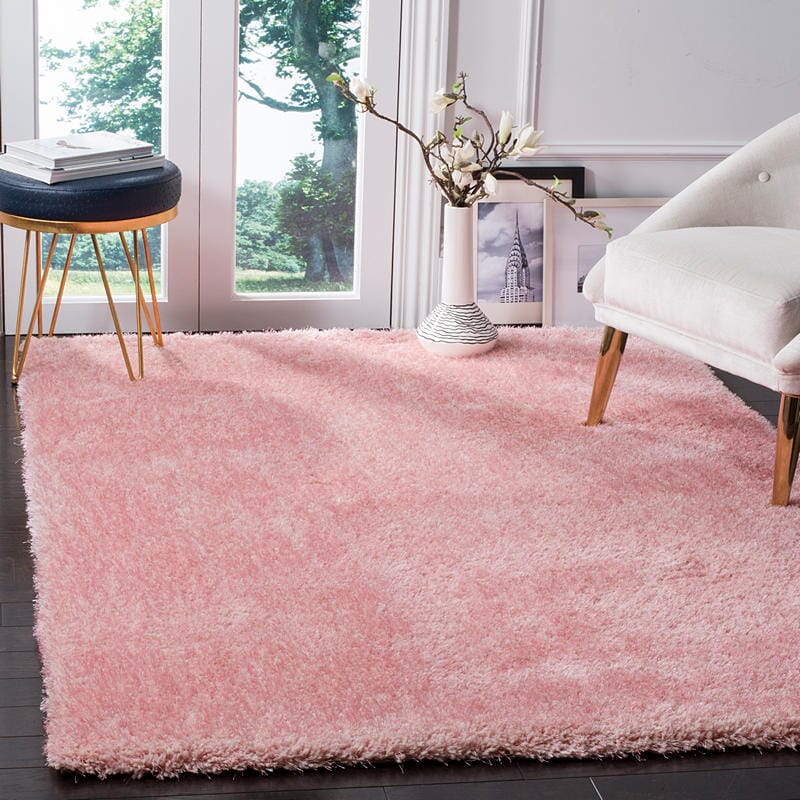 Safavieh Toronto Shag Sgtw711M Pink Shag Area Rug