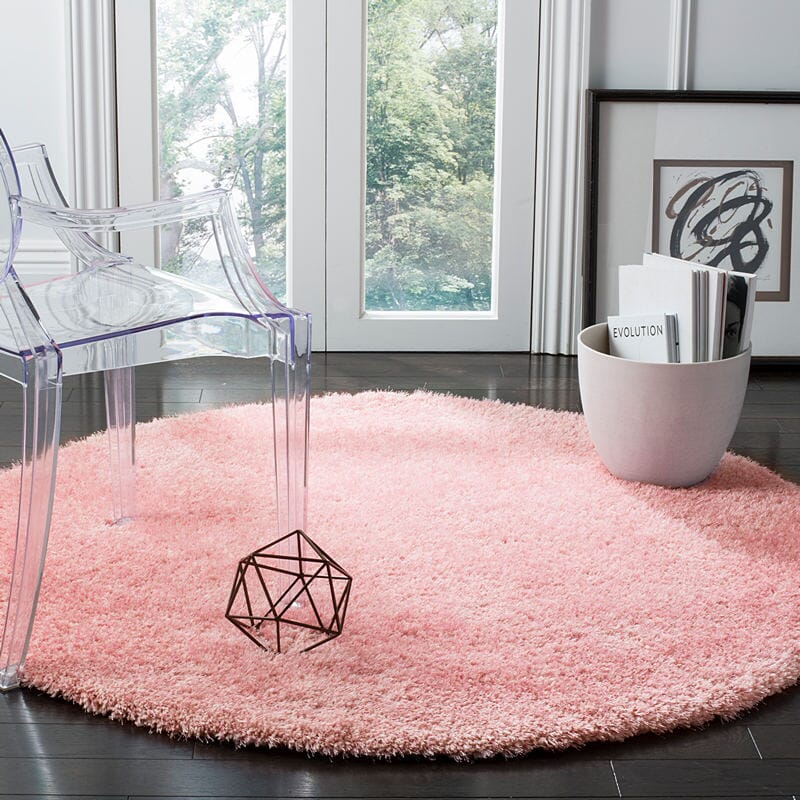 Safavieh Toronto Shag Sgtw711M Pink Shag Area Rug