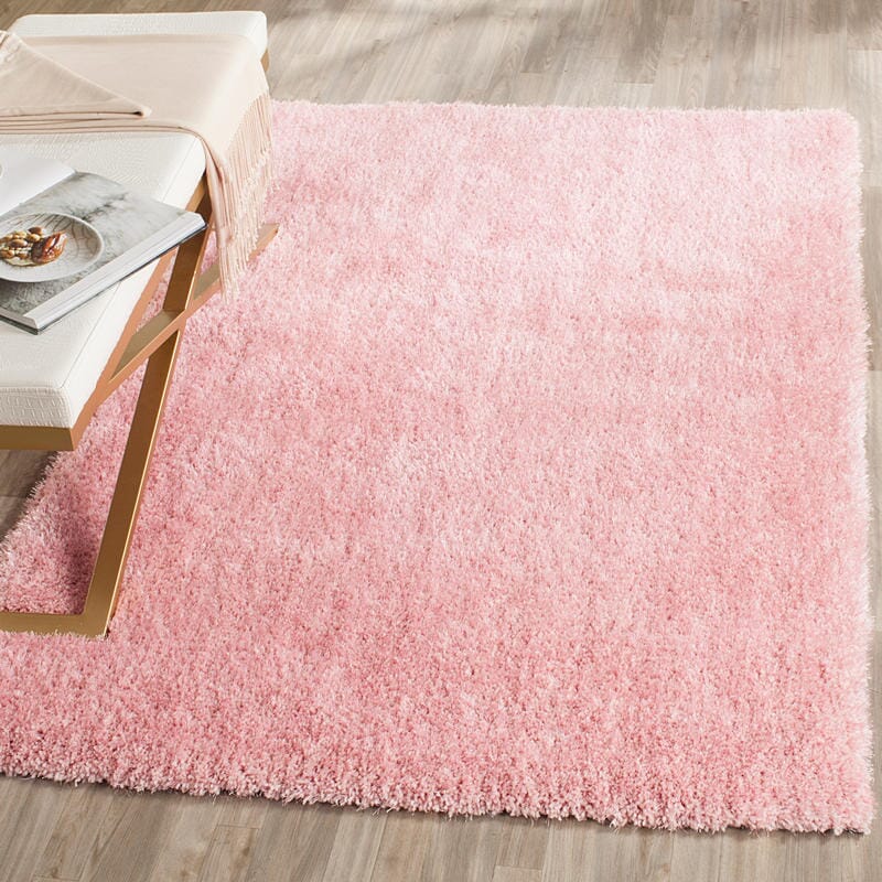 Safavieh Toronto Shag Sgtw711M Pink Shag Area Rug